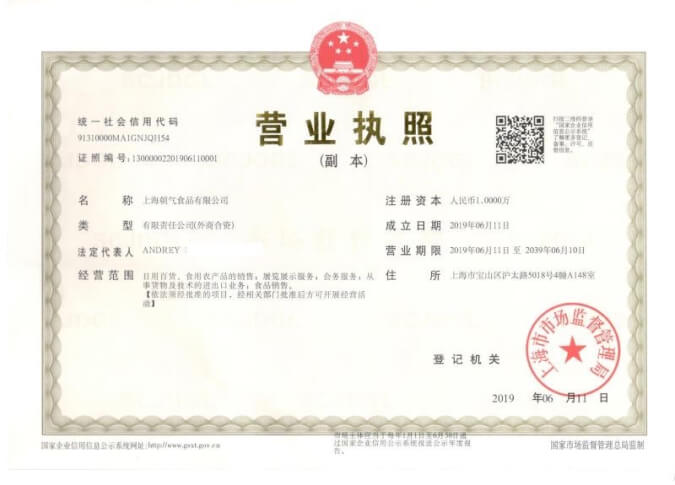 Registration of a Legal Entity in China